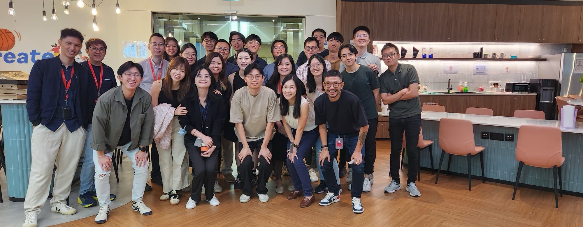 Traci with the Singlife team in July 2025
